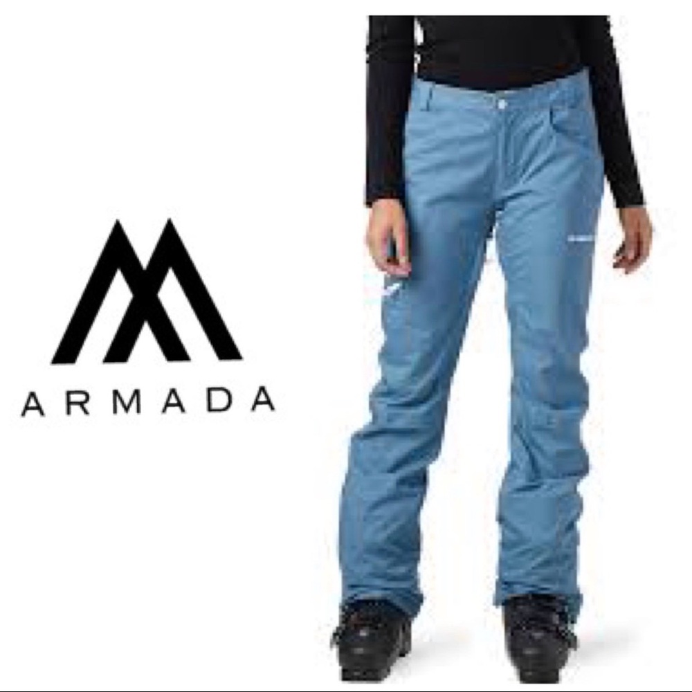 Armada WHIT Ski Snow Snowboarding Pant Mist Blue - Picture 12 of 12